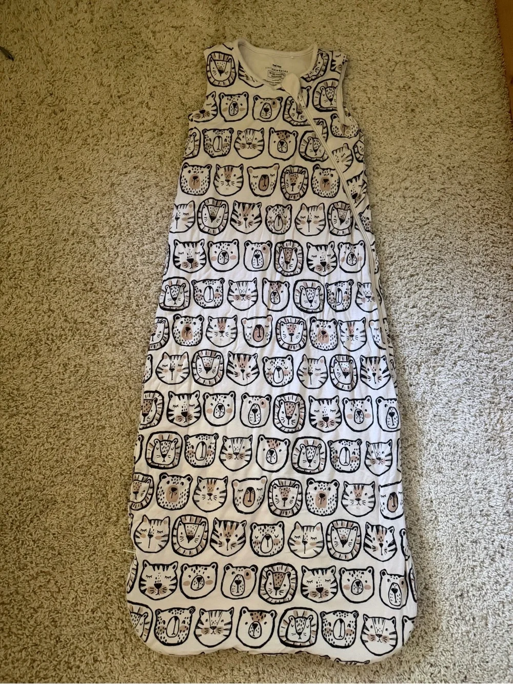 Little Sleepies sleep sack tigers bear lions
